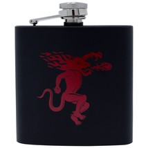Fireball Dragon Logo Flask Black - £24.03 GBP