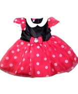 Minnie Mouse Red Dress 12-18 Month Disney Baby Lined Tulle Toys R Us - £11.10 GBP