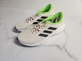 Adidas Supernova 2 Men&#39;s Running Shoes Dash Grey Green White Size 8.5 GW9093 - £38.77 GBP