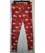 NEW WOMENS LuLaRoe SUSHI &amp; CHOPSTICKS NOVELTY PRINT LEGGING  SIZE T/C - $648.73 MXN
