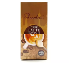 6 boxes Issaline Cafe Latte Certified Organic Gourmet Coffee Express Shi... - £125.47 GBP