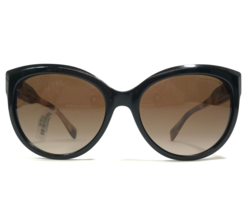 Michael Kors Sunglasses MK2083 Portillo 300513 Black Tortoise Round Brown Lens - £48.39 GBP