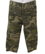 COOGI Kids Jogger Jeans Boys Size 18M Green Camouflage Flat Front Tapere... - £13.77 GBP
