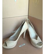 Miu Miu Women&#39;s Shoes Creamy Platform High Heels Size 40.5 . - €255,03 EUR