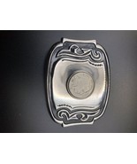 Indian Head Nickel 1937 Coin Vintage Western Belt Buckle Antique Silver-... - $561.09 MXN