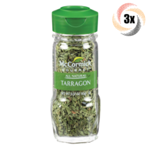 3x Shakers McCormick Gourmet Natural Tarragon Seasoning | GMO Free | .37oz - £23.56 GBP