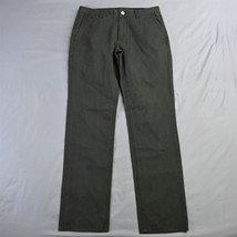 Bonobos 30 x 32 Green Slim 100% Cotton Washed Chino Mens Pants - £19.65 GBP