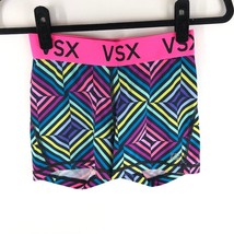 VSX Victorias Secret Sport Bike Shorts Geometric Colorful Stretch XS - £11.54 GBP