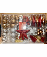Christmas Tree Decoration Sets 102pc Ornaments Shatterproof You Choose T... - $364.55 MXN