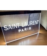 Saint Laurent Paris LED Neon Sign Hang Signs Wall Home Decor, Shop, Craf... - £20.77 GBP+