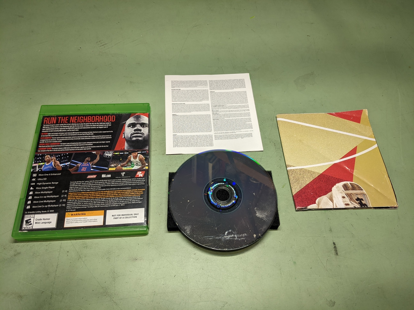 NBA 2K18 [Legend Edition] Microsoft XBoxOne Complete in Box - $6.12