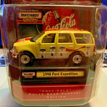 Ford Expedition Coca Cola * 1999 Matchbox Coke 1/64 Polar Bear Fantasy Edition - $7.80