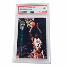 1992 Classic Four Sport Draft Pick Collection Shaquille O&#39;Neal PSA 7 Rookie RC - $47.45