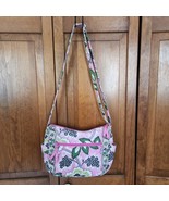VERA BRADLEY Priscilla Pink on the Go Crossbody Shoulder Bag Purse 2012 - $19.79