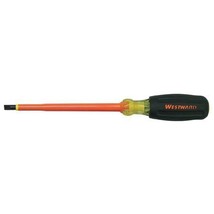 Westward 5Ufw6 Insulated Slotted Screwdriver 5/16 In Round - $32.99