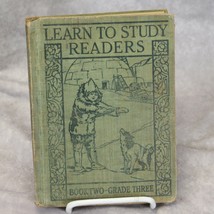 Learn To Study Readers Book Two 1924 Ernest Horn Test Questions - $219.14 MXN