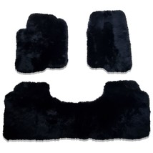 Black Genuine Sheepskin Floor Mats fits 2019 - 2023 Range Rover - £1,161.37 GBP+