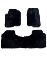 Black Genuine Sheepskin Floor Mats fits 2019 - 2023 Range Rover - $1,466.06+