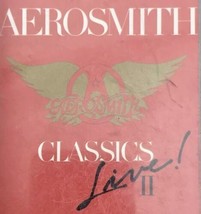 Aerosmith Classics Live II Cassette Tape 1987 CBS - $12.99