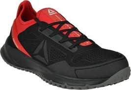 Reebok Men&#39;s Steel Toe All-Terrain Lace-Up Slip-On Work Shoe 7 to 15 in Red - £89.26 GBP