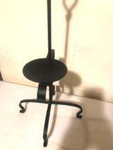 Wrought iron Candle holder with led pillar candle- SALE image 6