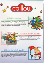 Caillou: Caillous Holiday Favorites (DVD, 2012, 3-Disc Set)  BRAND NEW  PBS KIDS - £4.72 GBP