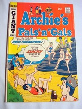 Archie&#39;s Pals &#39;n&#39; Gals #66 1971 Archie Comics VG+ Sabrina Bikini Cover - £7.97 GBP