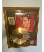 Elvis Presley Enterprises 1992 Framed Million Seller 24K Gold Plated Rec... - £704.03 GBP