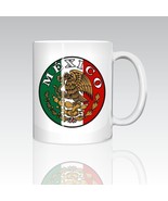 Mexico Eagle Escudo Aguila 11oz Ceramic Coffee Mug - £13.19 GBP