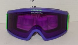 UVEX Master Triflex Anti-fog Ski Snow Sports Goggles purple Green White - $14.82