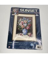 Sunset Dimensions Needlepoint Kit-Floral Elegance 12x16 Flowers In Vase ... - £18.98 GBP