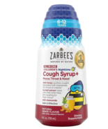 Zarbee&#39;s Kids All-in-One Cough Nighttime for Ages 6-12 Grape 4.0fl oz - £38.58 GBP