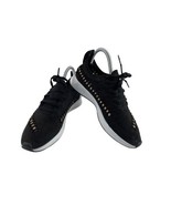 Nike Sneaker Women 6.5M Dualtone Racer Running Shoe Black Suede Woven AJ... - $27.54