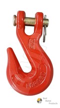 (6) 3/8“ Grab Hook Pin Transport G70 Wrecker Chain Flatbed Tie Down 0900124 - £24.33 GBP