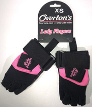 Gladiator Lady Fingers Waterski Gloves in Pink- XS Xtra-Small-NEW-SHIPS ... - £15.46 GBP