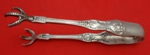 Primary image for Old King by Whiting Sterling Silver Sugar Tong Large Very Heavy 4 7/8"