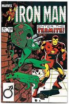 Iron Man #189 (1984) *Marvel Comics / Copper Age / The Termite / James Rhodes* - £6.25 GBP