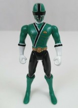 2010 Bandai MMPR Power Rangers Samurai Green Ranger 4.25&quot; Action Figure - $148.47 MXN