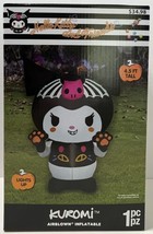 Sanrio Hello Kitty Kuromi Bat 2023 Halloween Light Up Airblown Inflatable 4.5&#39; - £45.47 GBP