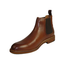 Men's Steve Madden Boot High Top Shoes Slip On Soft Leather Heritage Tan image 4