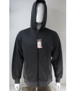 Full-Zip Hoodie Fleece Jacket Long Sleeve Casual Sweatshirt  M Gray SKU ... - $22.40