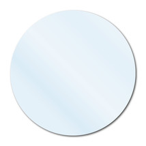 2&quot; Crystal Clear Circle Packaging and Box Seals, Roll of 500 Labels - £14.50 GBP