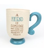 Hallmark Coffee Mug Footed Cup 12 Oz Great Gift For Special Friend - £18.66 GBP