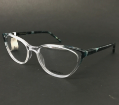 Vera Wang Eyeglasses Frames V569 EM Green Clear Cat Eye Full Rim 51-17-140 - £59.62 GBP