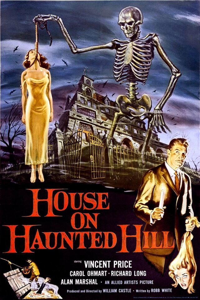 House Sur Haunted Hill Vincent Price Mint Poster-
show original title

O... - $4.48