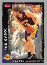 2008-09 Fleer #104 Pau Gasol Los Angeles Lakers  - £0.75 GBP