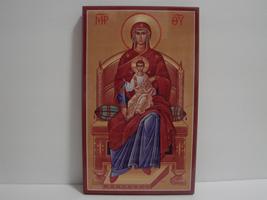 Windows Into Heaven Monastery Icon Reproduction Wall Hanging. 9” Beautiful and C - $7.99