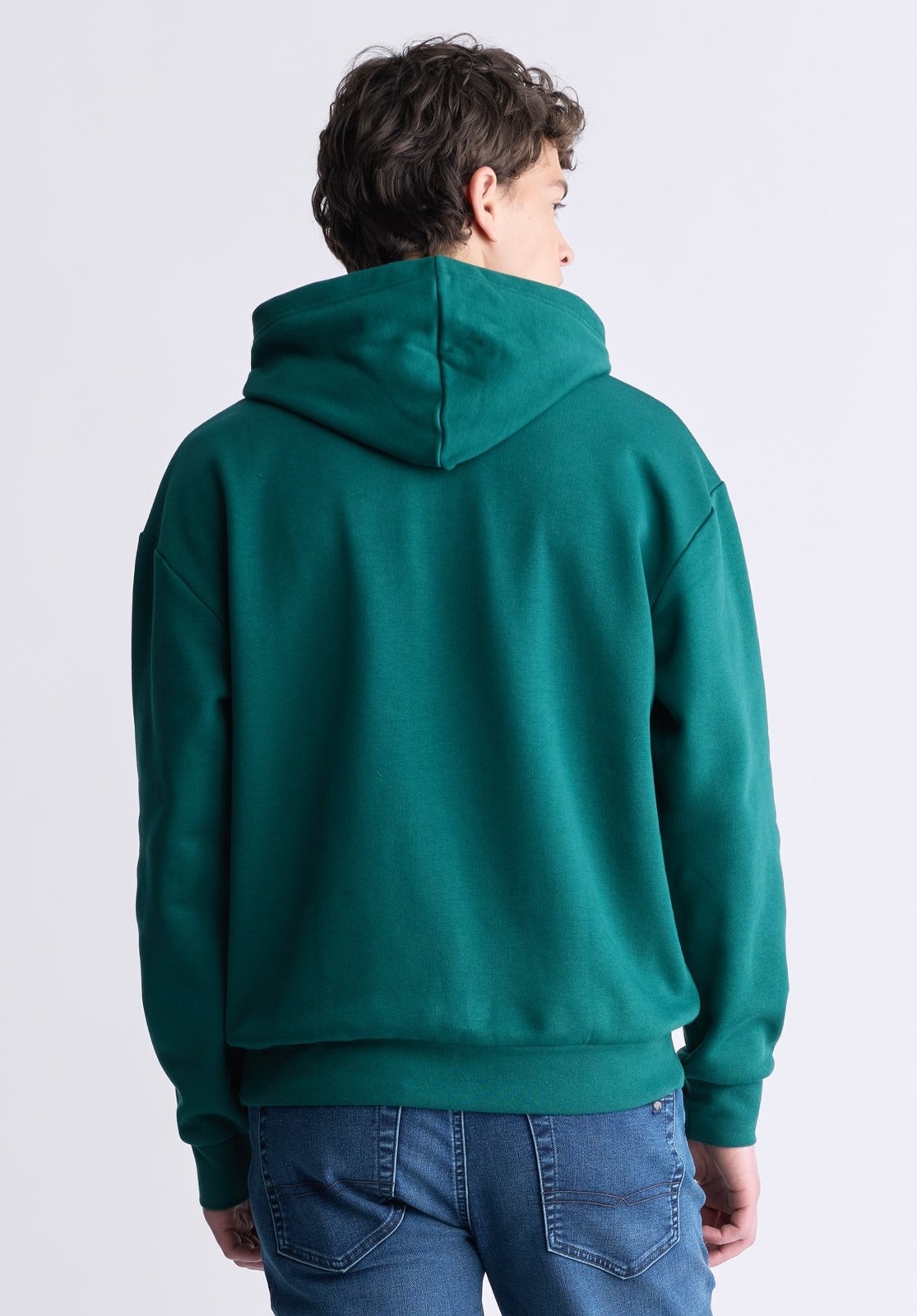 Buffalo David Bitton Men's Fabio Hoodie - Rain Forest Green-Small Item image 4