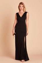 Birdy Grey SHAMIN DRESS CREPE BLACK Medium NEW NWT WEDDING BRIDESMAID - $62.44 CAD