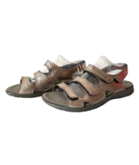 Ecco Babette Metallic Gold Leather Strappy Comfort Sandal - Women&#39;s 38 E... - £38.11 GBP